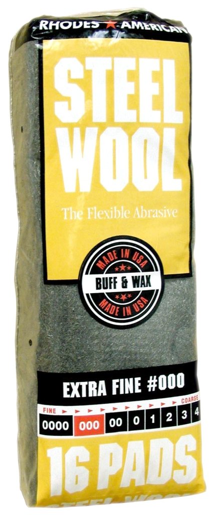 Rhodes Steel Wool (16 Pad Poly Packs x Case)