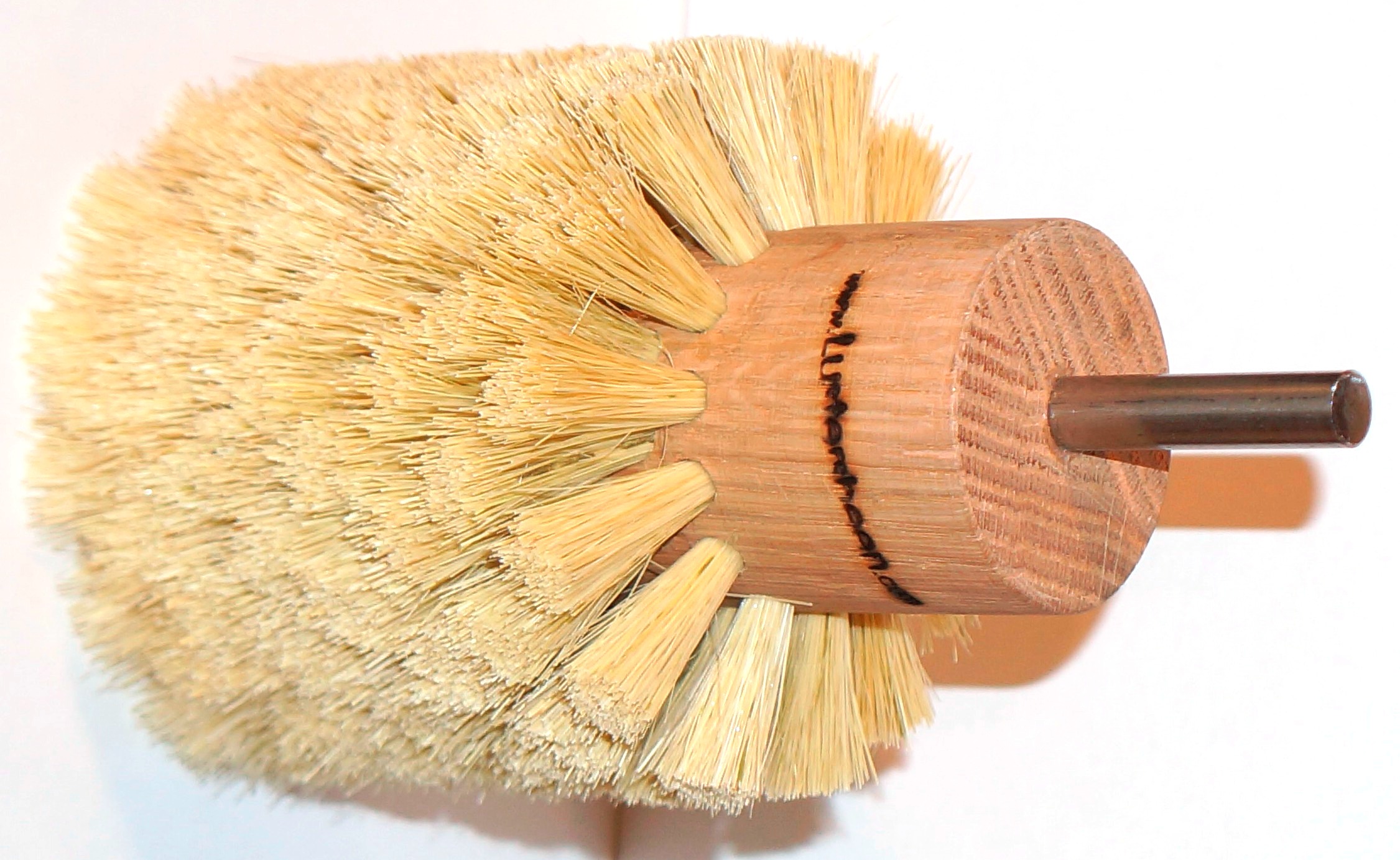 buffing brush for furniture wax